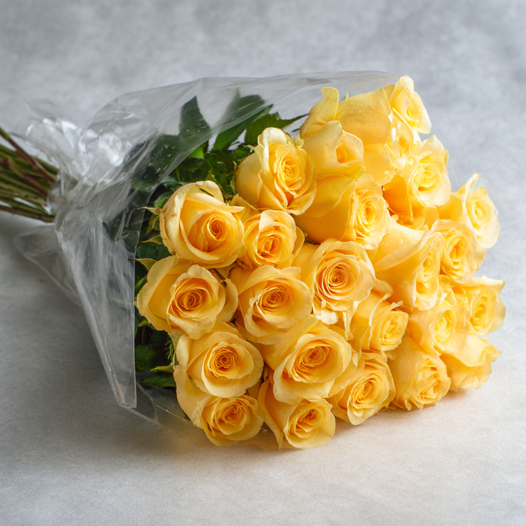 36 Yellow Roses Bouquet