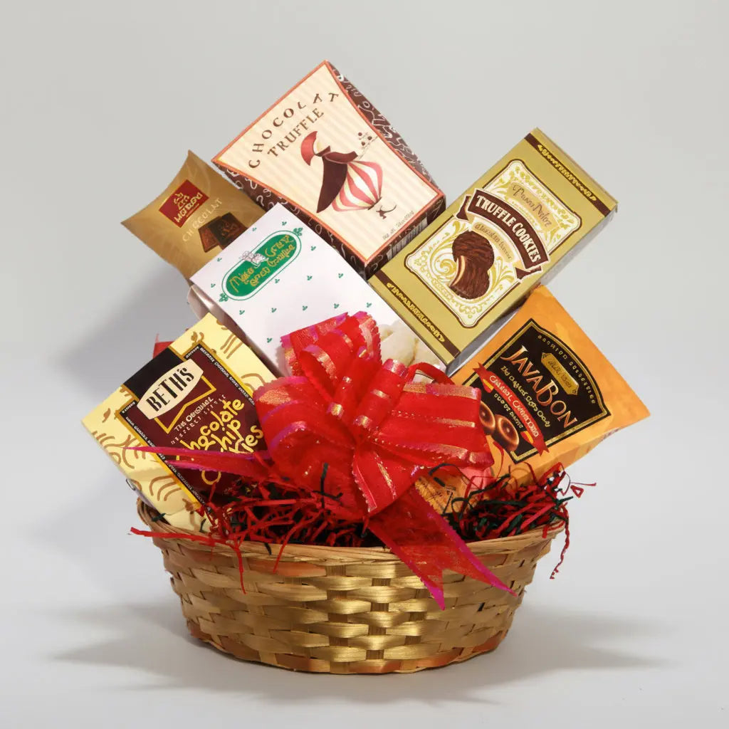 A Gourmet Moment Gift Basket Send Blooms