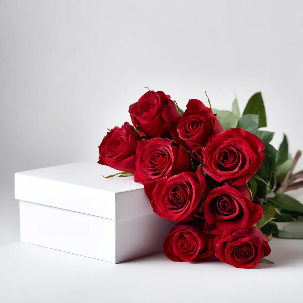 Gift Box Roses - A Perfect Floral Gift