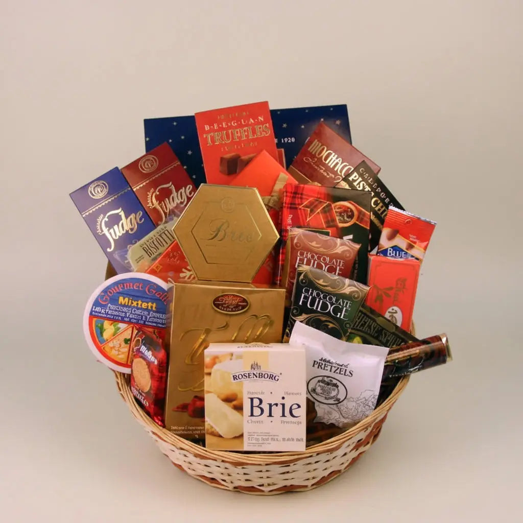 Assorted Goodies Gift Basket Send Blooms