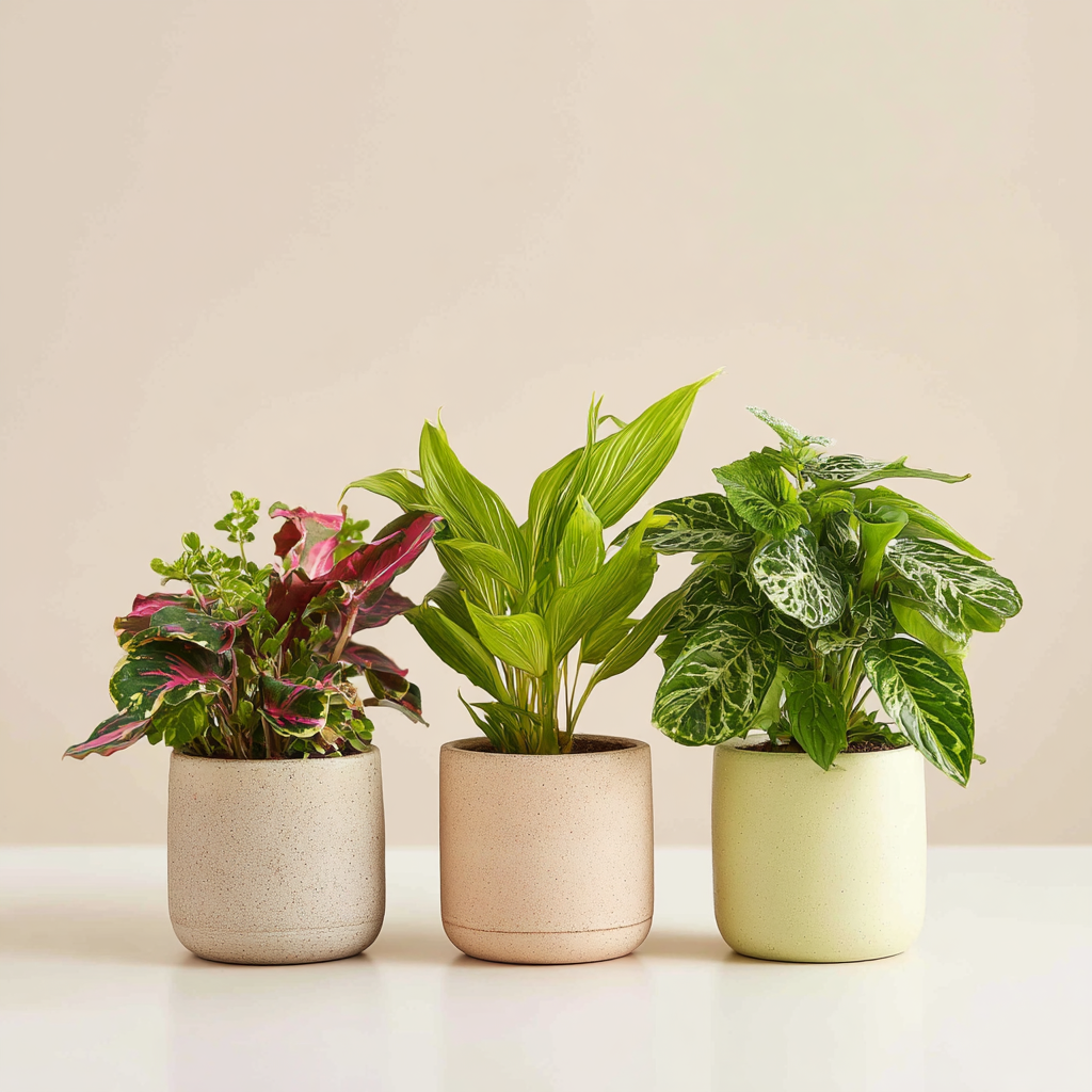 Variety Pack of Exotic Tropical Houseplants