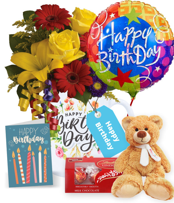 Birthday Flowers in a Mug 4