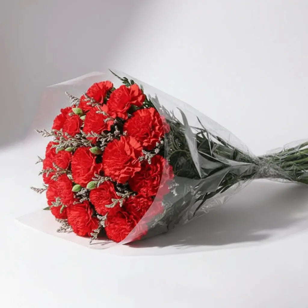 Bursting with Red Bouquet Send Blooms