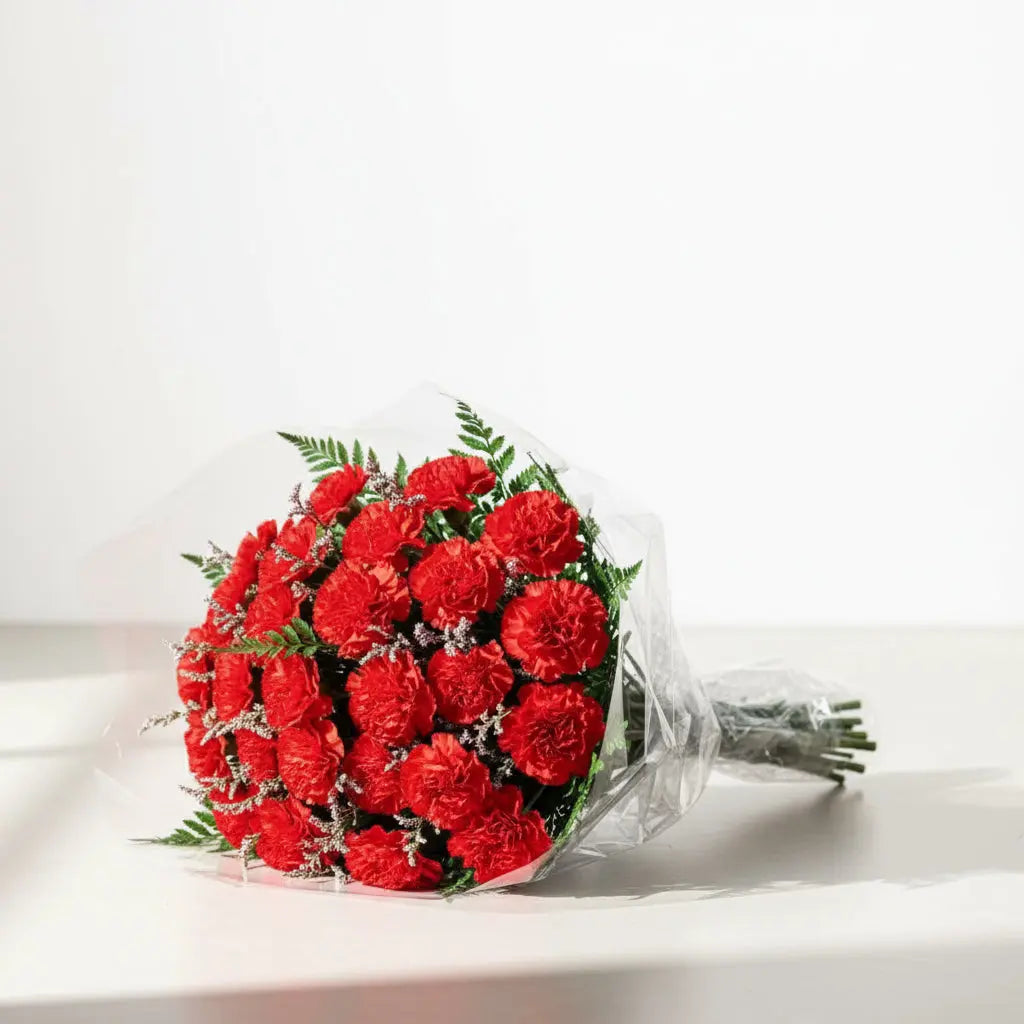 Bursting with Red Bouquet Send Blooms