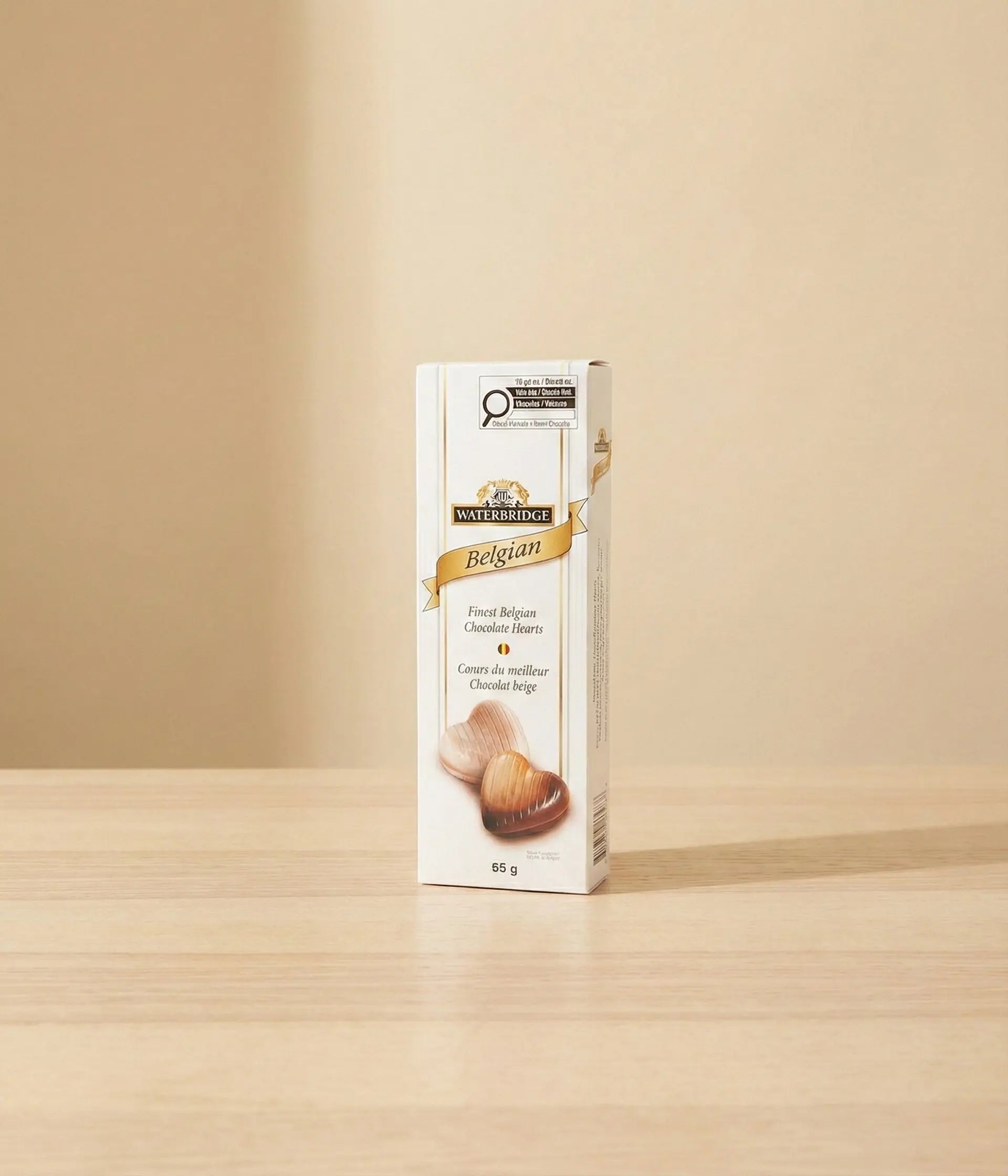 Belgian Chocolate Hearts Send Blooms