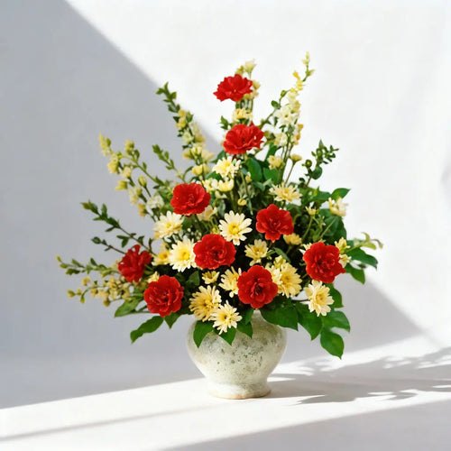 Classic Sympathy Flowers Arrangement for Condolences