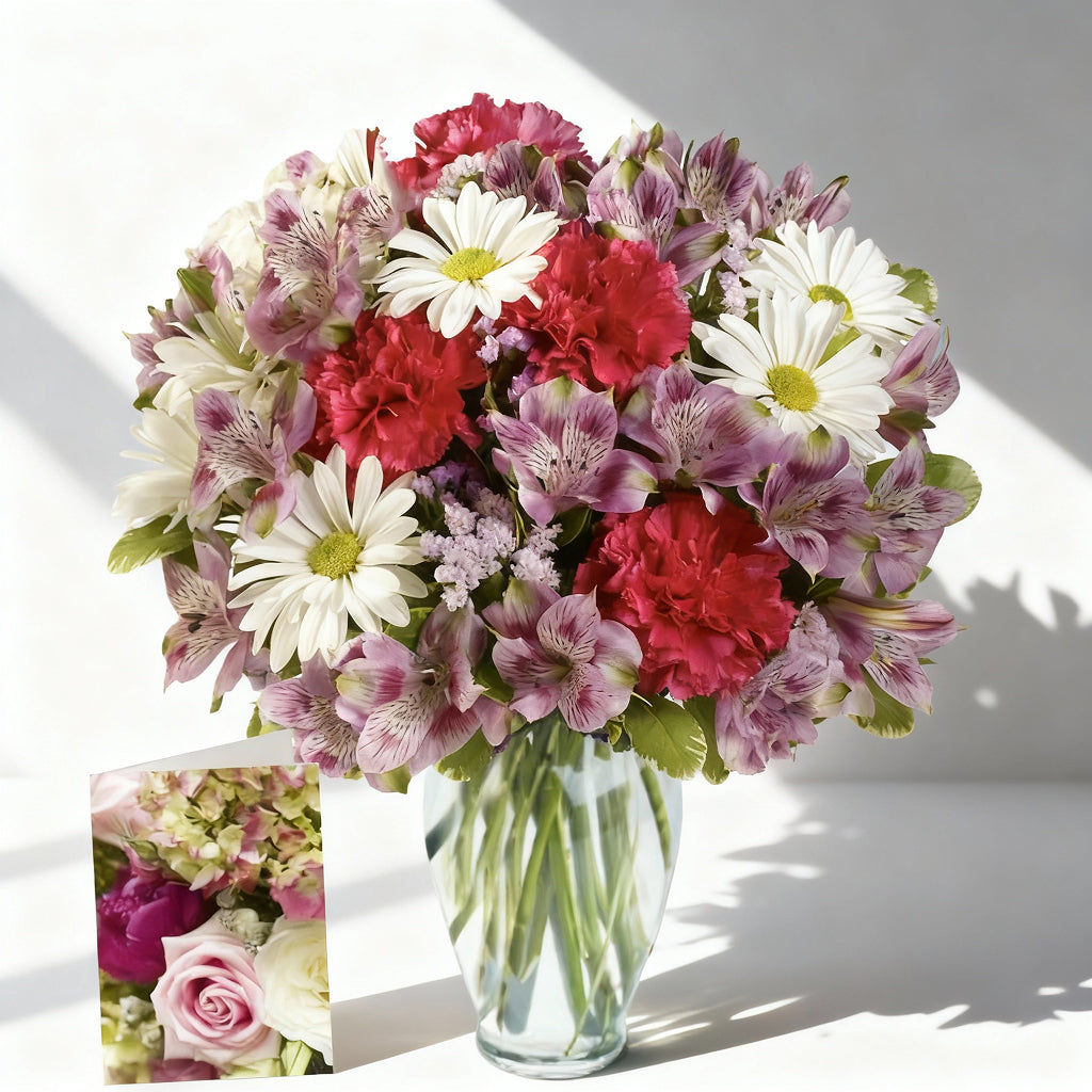 Custom Flower Bouquet for Mom 2 Send Blooms