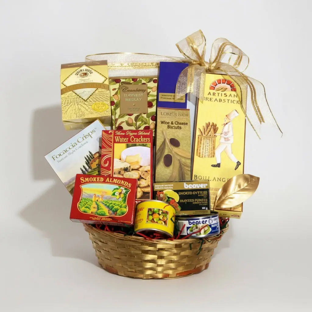 Deliciously Gourmet Gift Basket Send Blooms