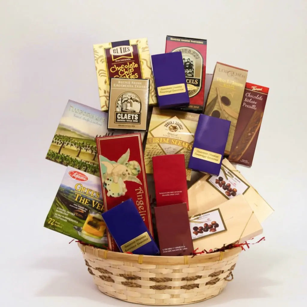 Deluxe Gourmet Gift Basket Send Blooms