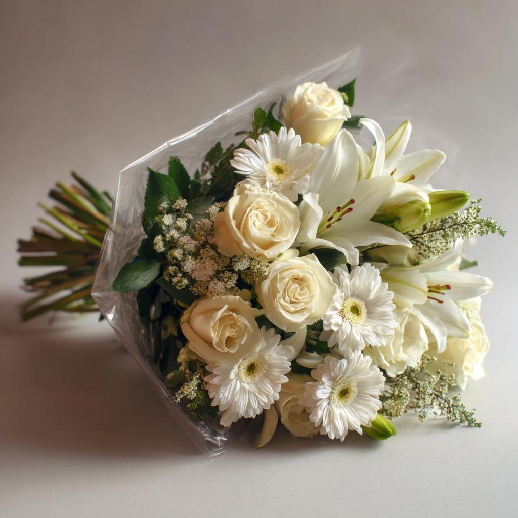 Custom Designed Sympathy Bouquet 1