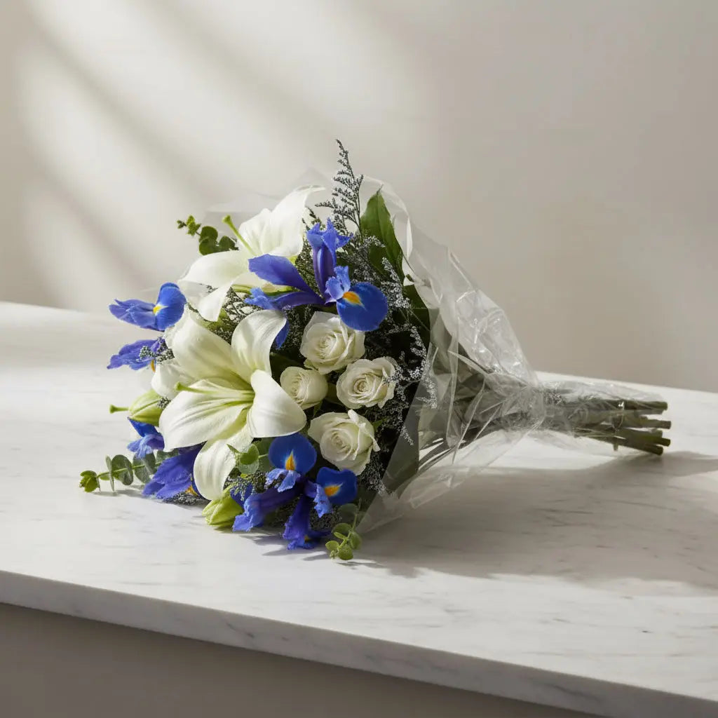 Dreaming of Blue Bouquet Send Blooms