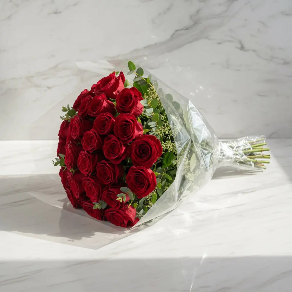 Eternal Love Rose Arrangement Send Blooms