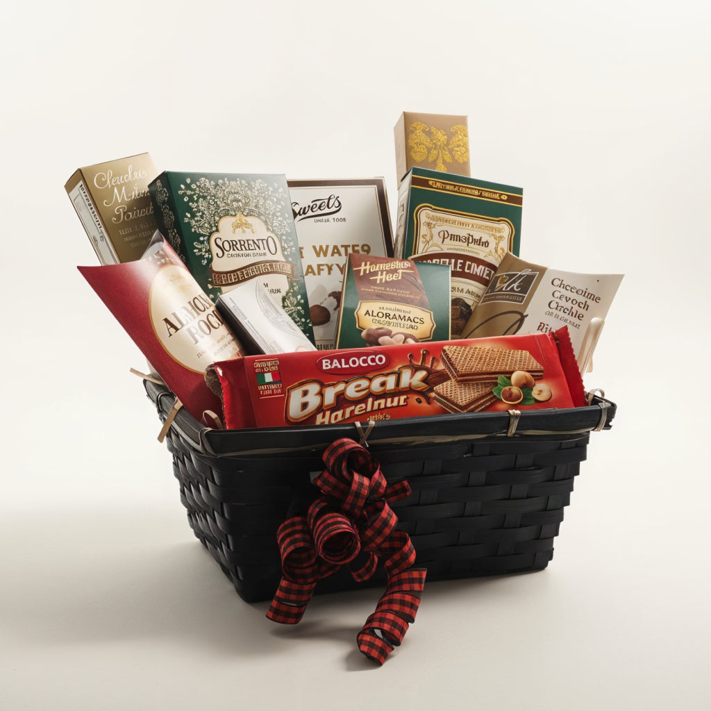 Festive Country Christmas Gift Basket 4