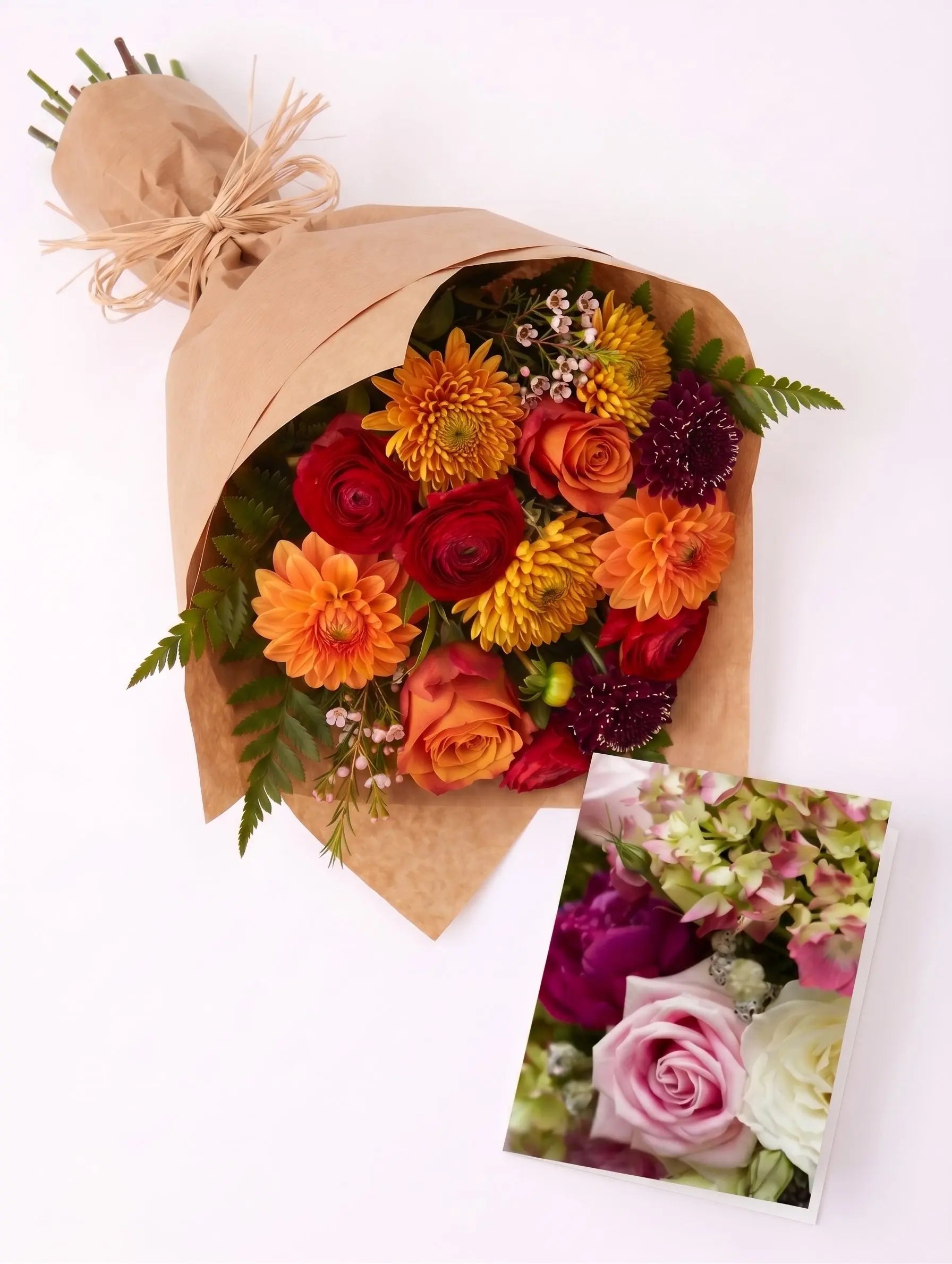 Fall Hand Tied Bouquet Collection 2 Send Blooms