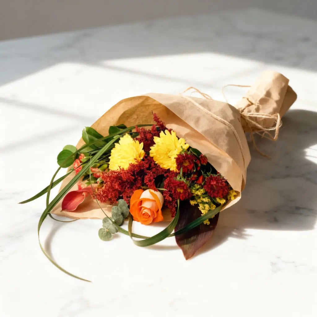 Fall Hand Tied Bouquet Collection 2 Send Blooms