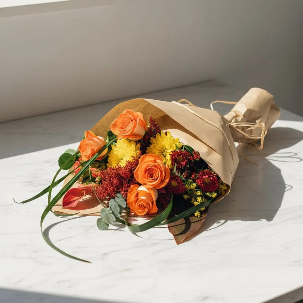 Fall Hand Tied Bouquet Collection 2 Send Blooms