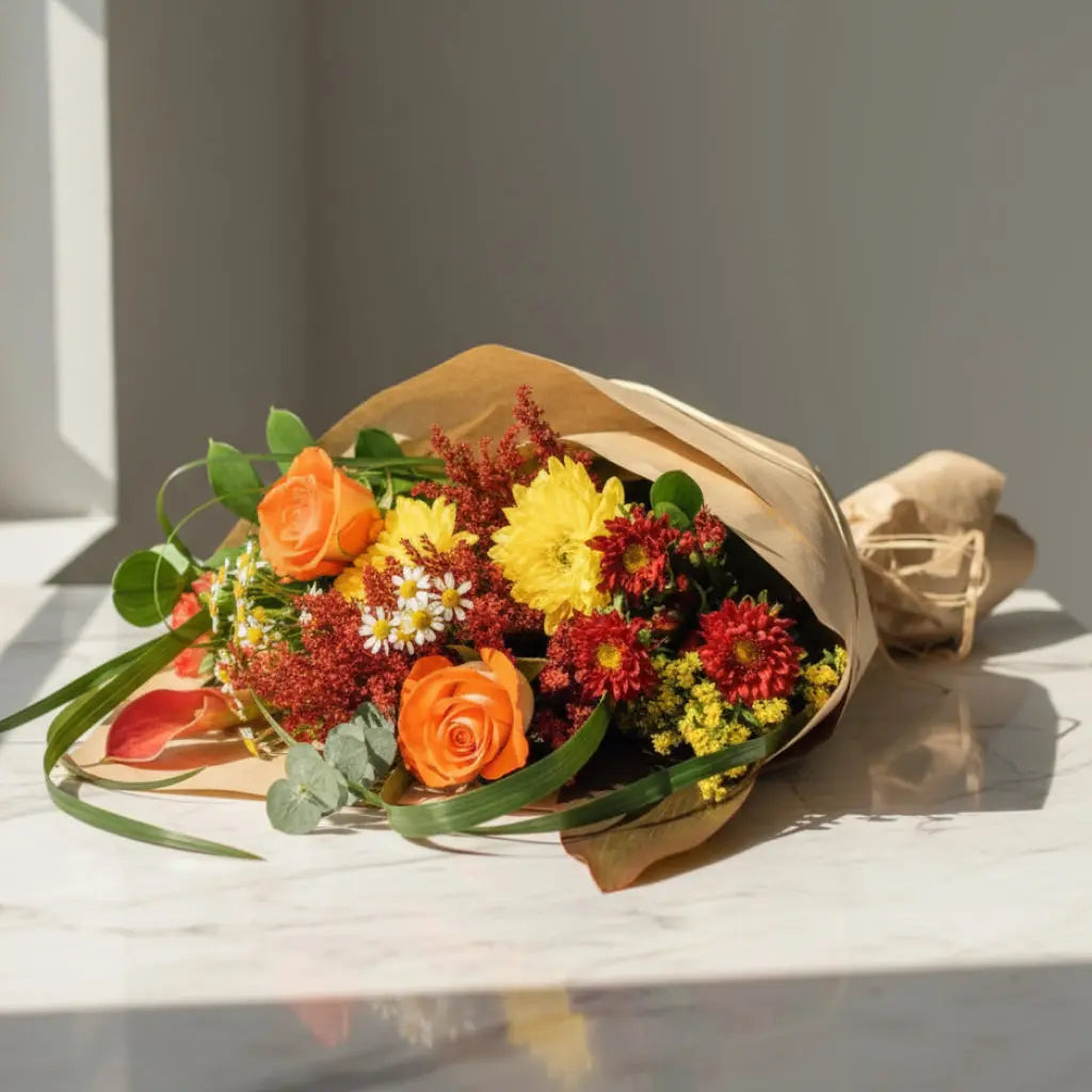 Fall Hand Tied Bouquet Collection 2 Send Blooms