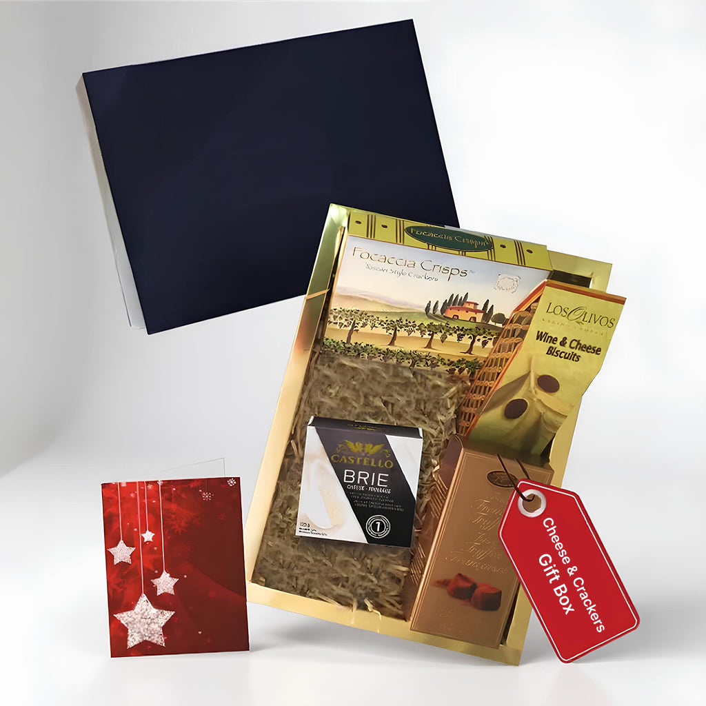 Gourmet Cheese and Crackers Gift Set