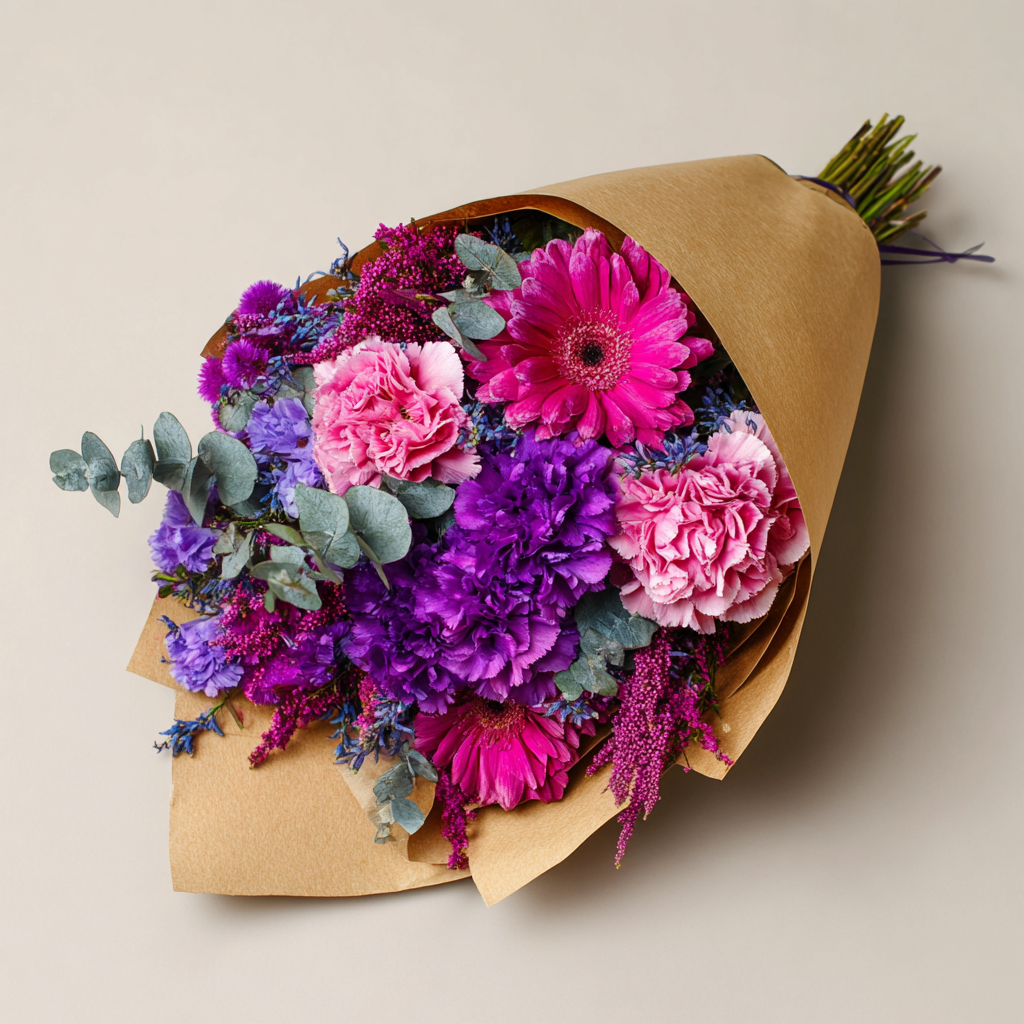 Hand Tied Purple & Pink Collection 3