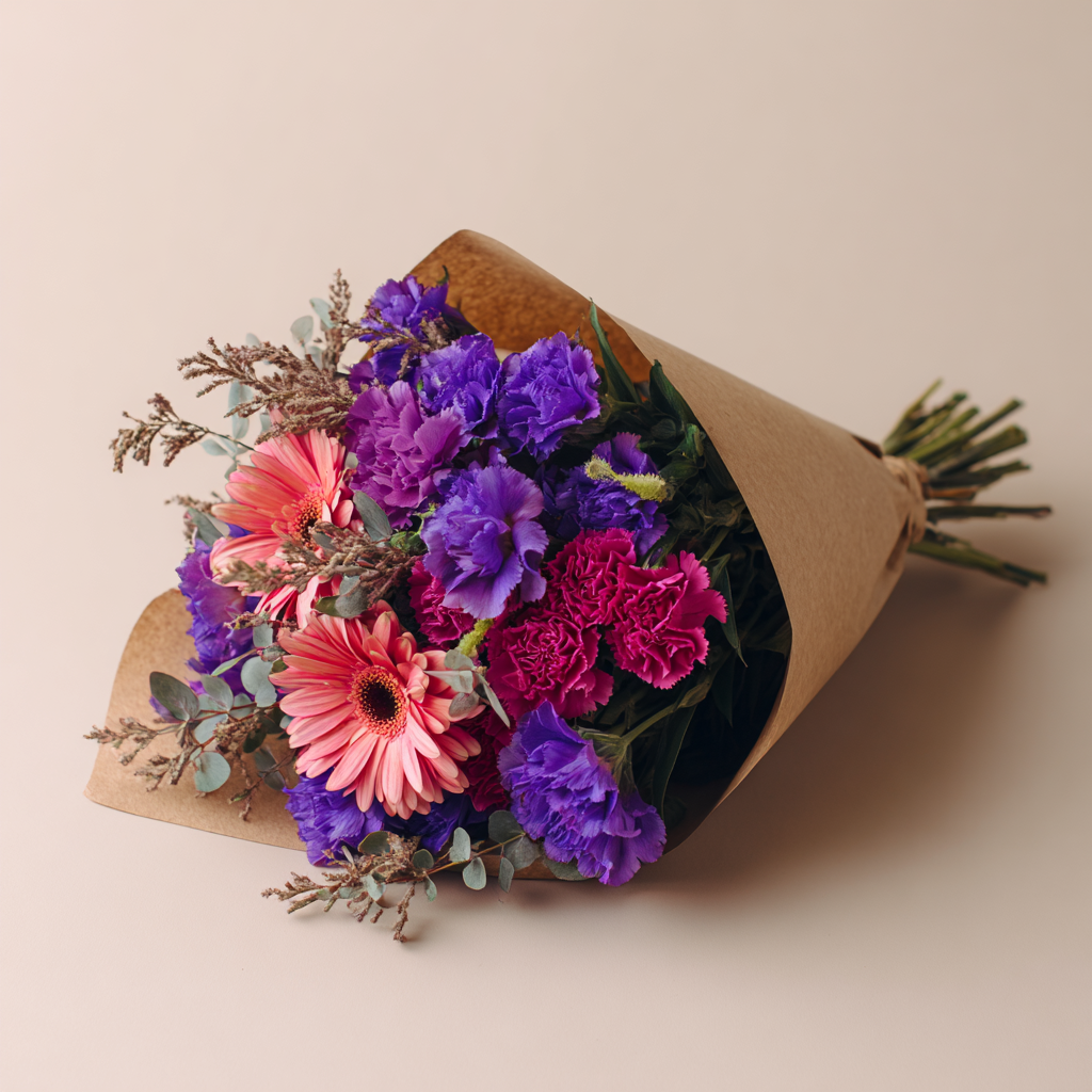 Hand Tied Purple & Pink Collection 3