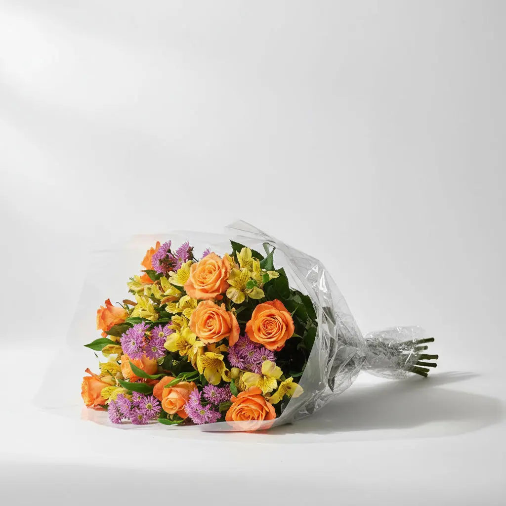 Just Peachy Bouquet Send Blooms