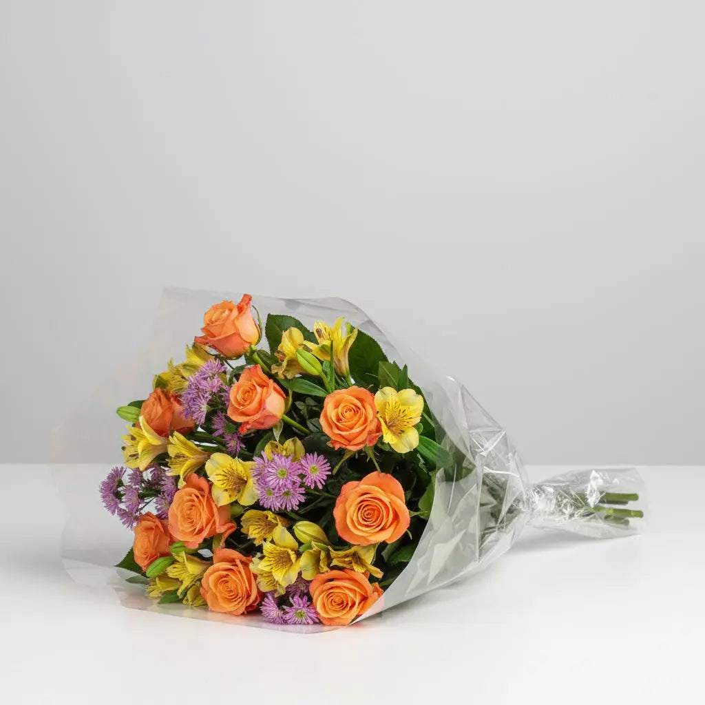 Just Peachy Bouquet Send Blooms