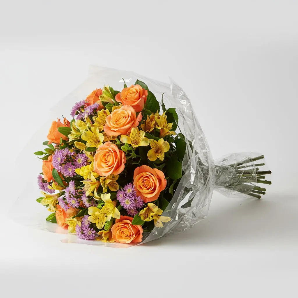 Just Peachy Bouquet Send Blooms