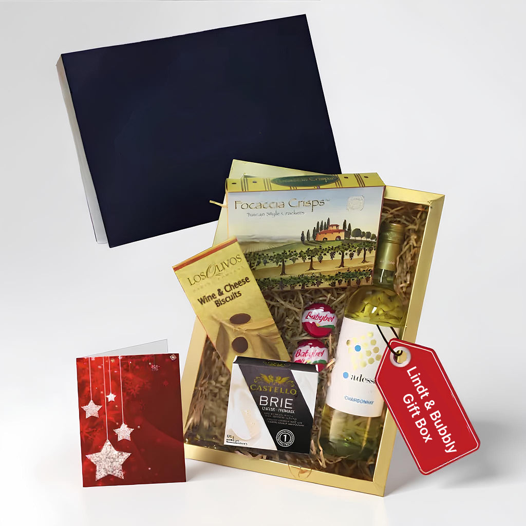 Lindt Chocolate & Bubbly Gift Box
