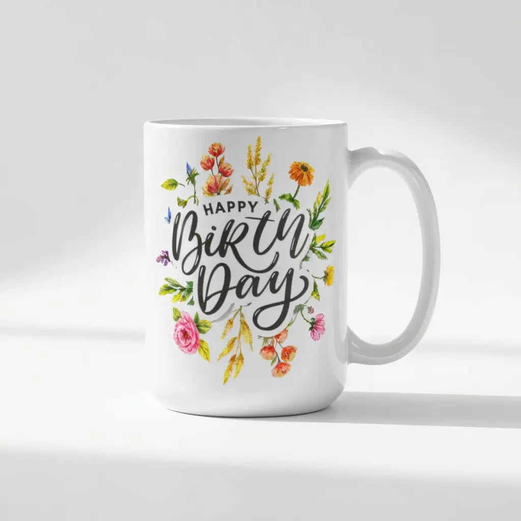 Personalized Happy Birthday Coffee Mug Gift Send Blooms