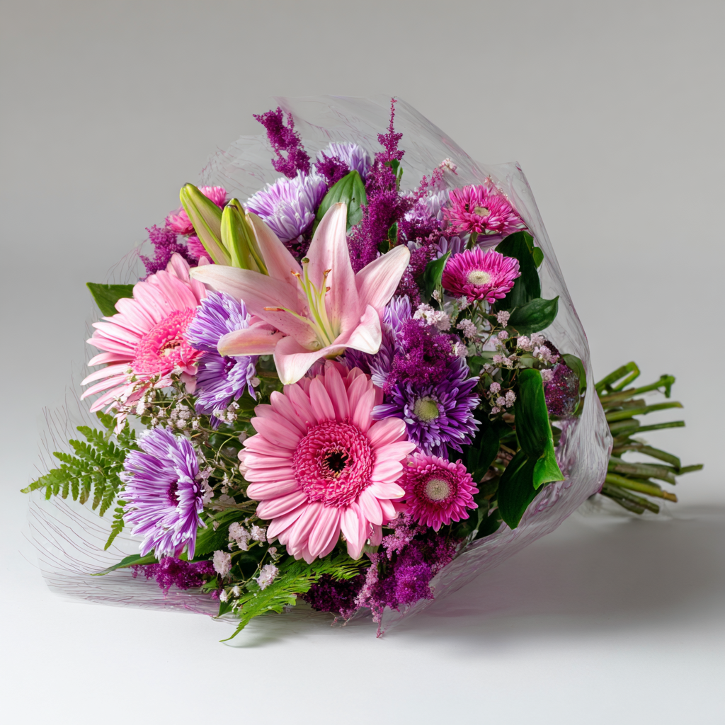 A Soft Touch of Pink & Liliac