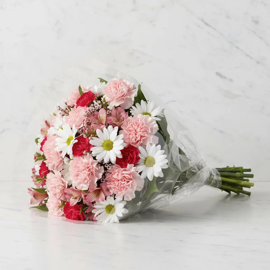 Pink & White Bouquet Send Blooms