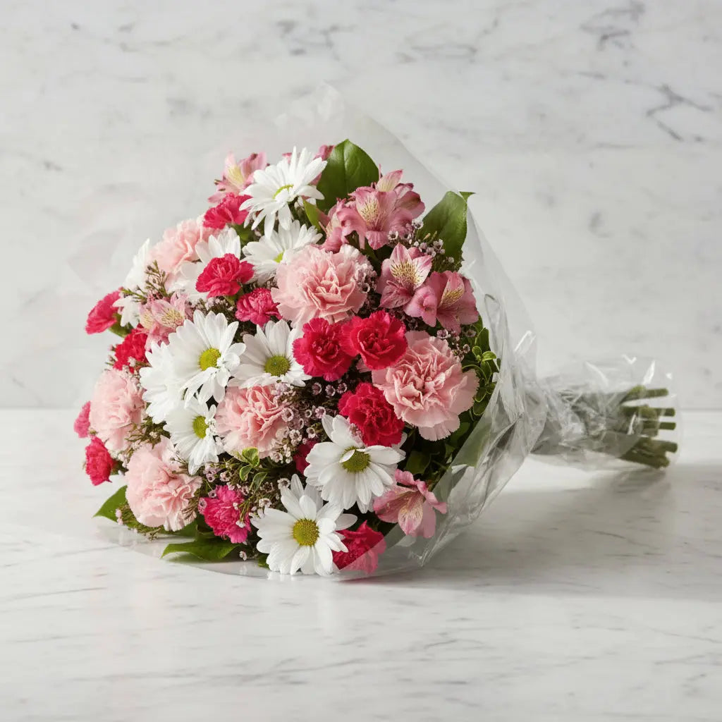 Pink & White Bouquet Send Blooms