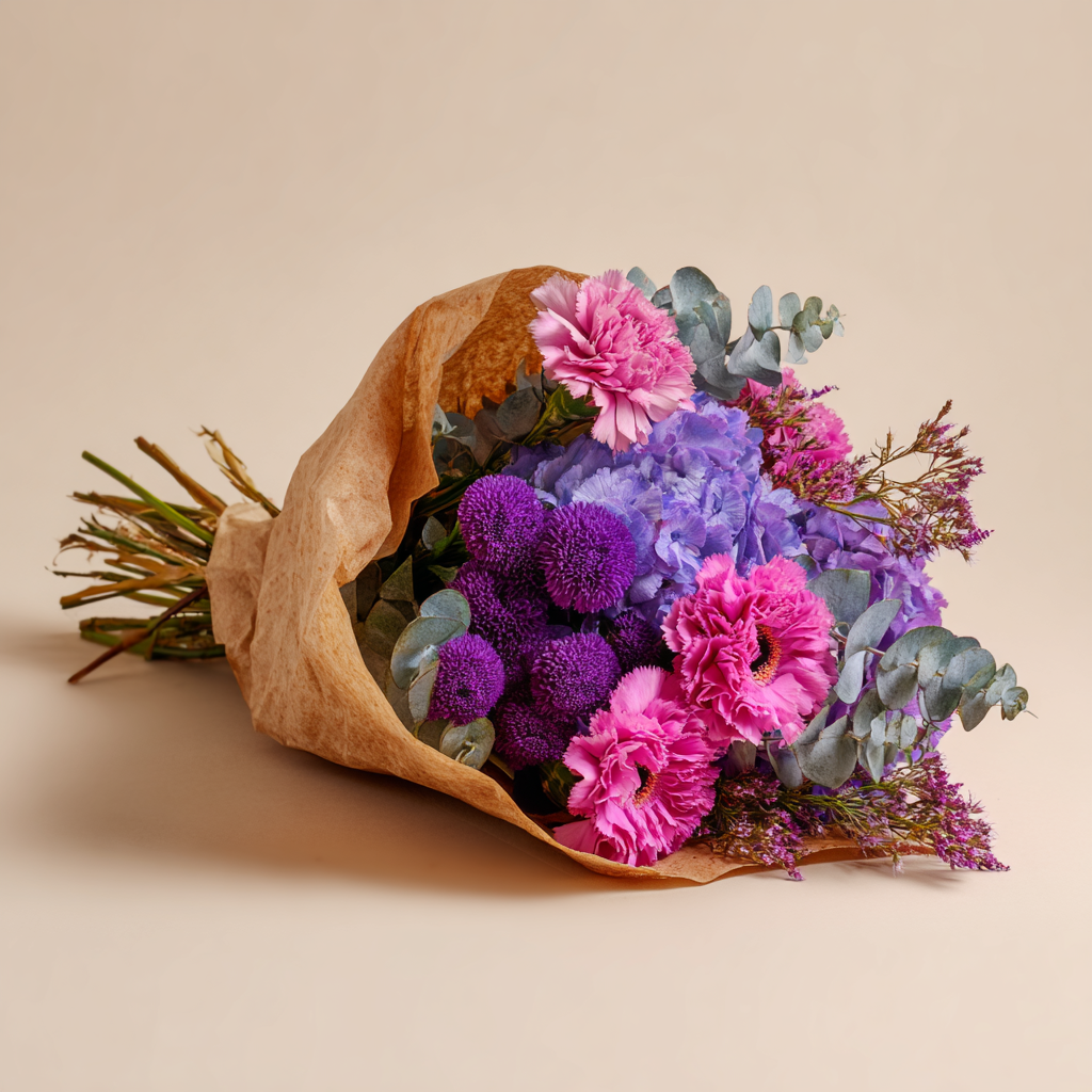 Hand Tied Purple & Pink Collection 1