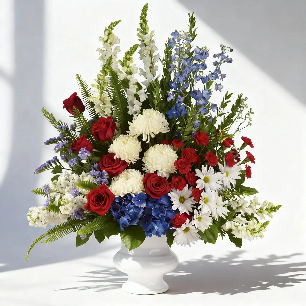 Respect & Love Funeral Arrangement Send Blooms