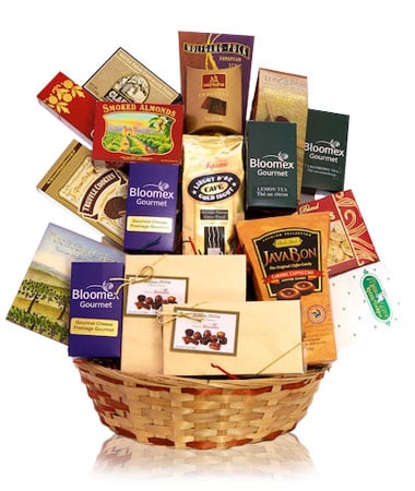 Gourmet Delights Gift Basket