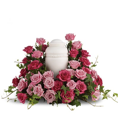 Loving Pink Floral Urn Arrangement