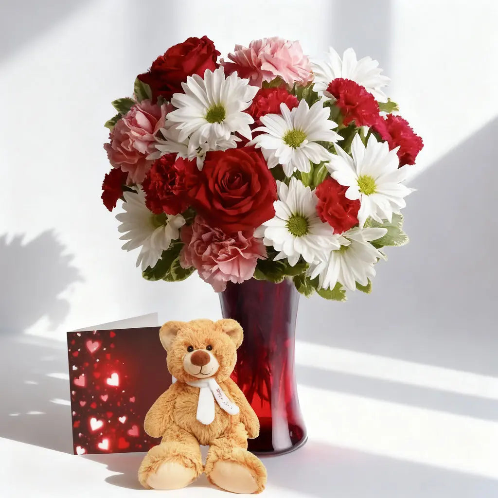 Send Love Flower Bouquet 2 Send Blooms