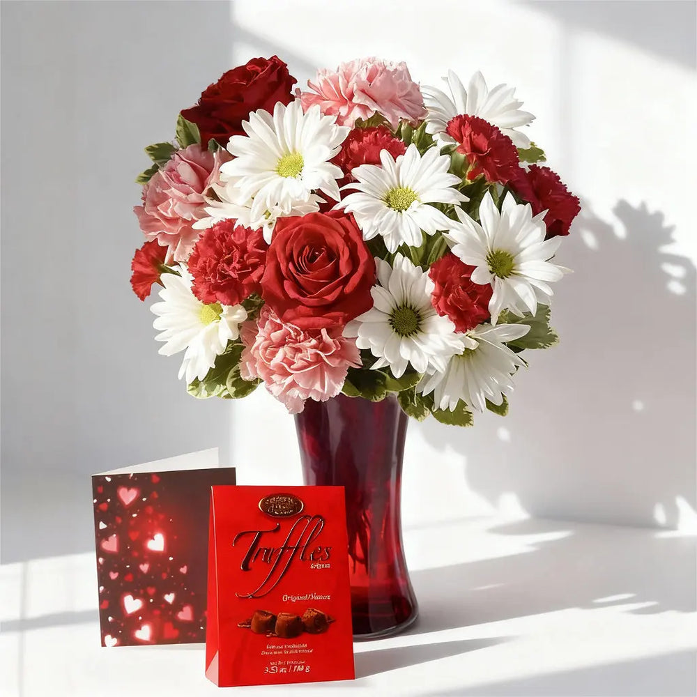 Send Love Flower Bouquet 3 - Send Blooms