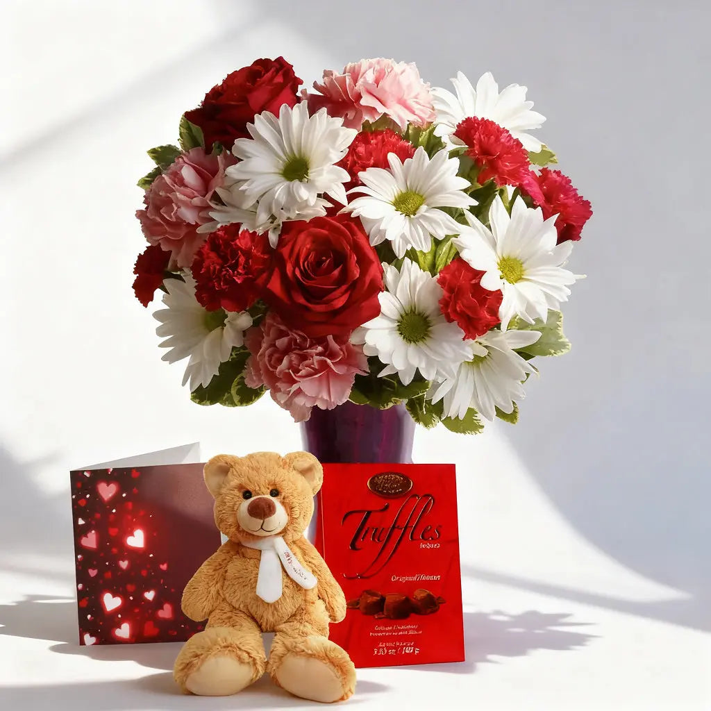 Send Love Flower Bouquet 4 Send Blooms