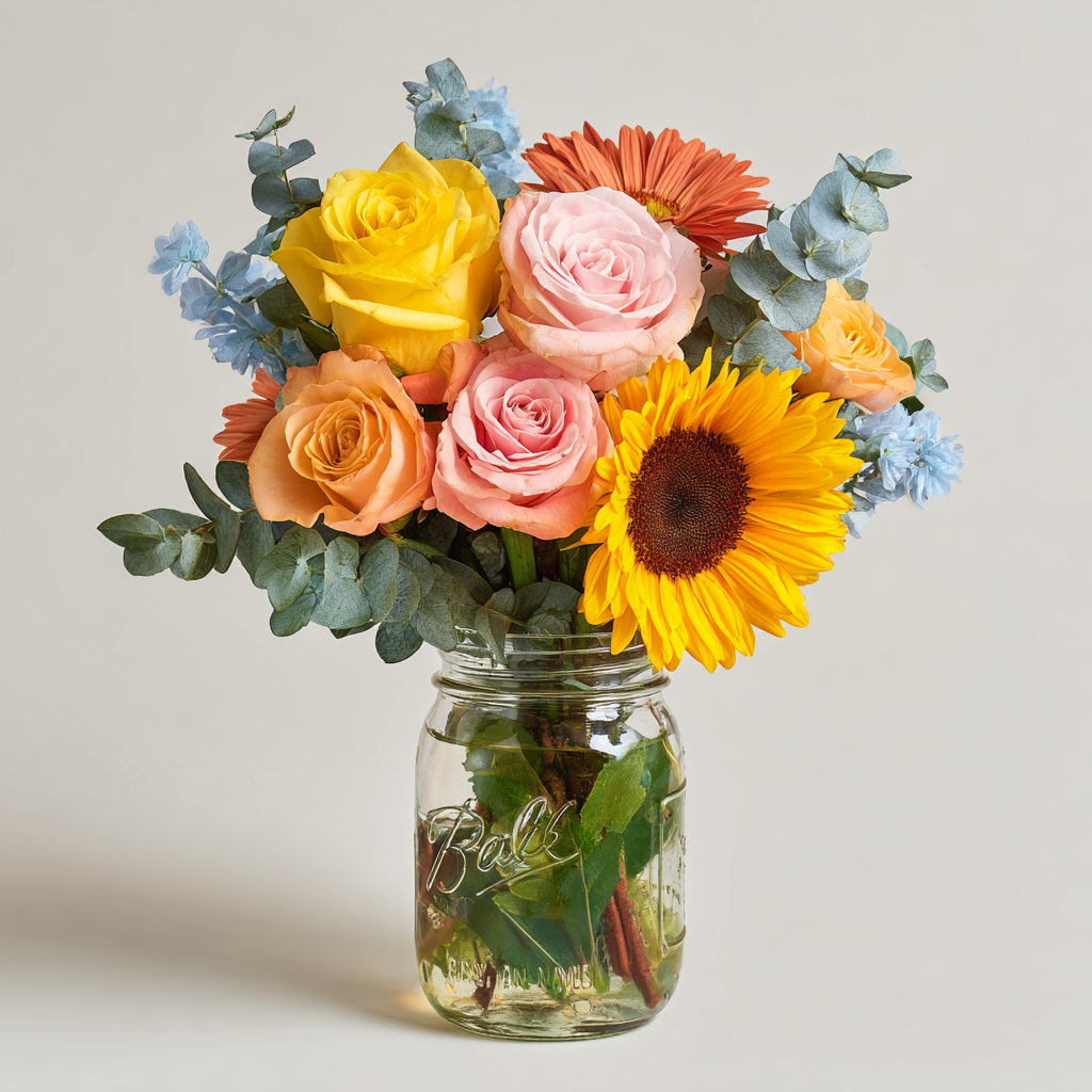 Summer Vibes in a Mason Jar
