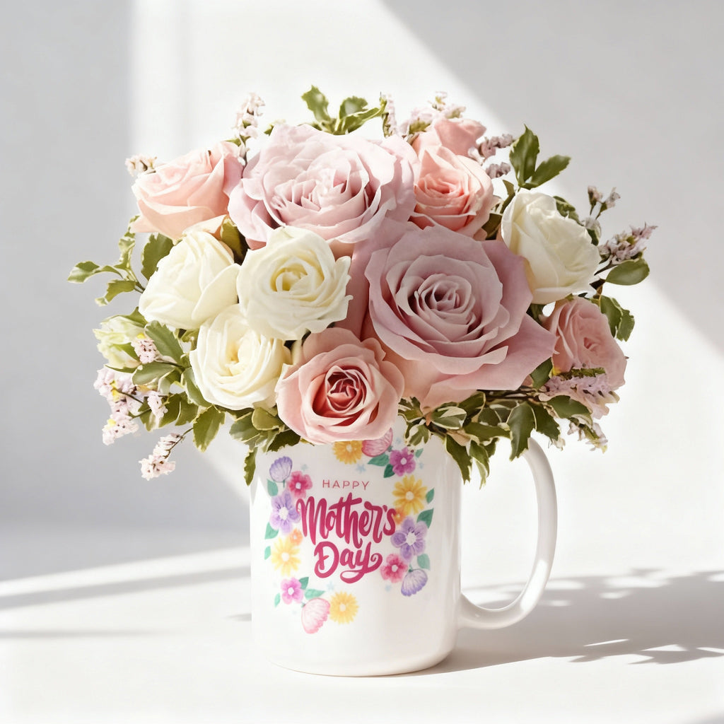 Vibrant Pastel Flower Bouquet Send Blooms