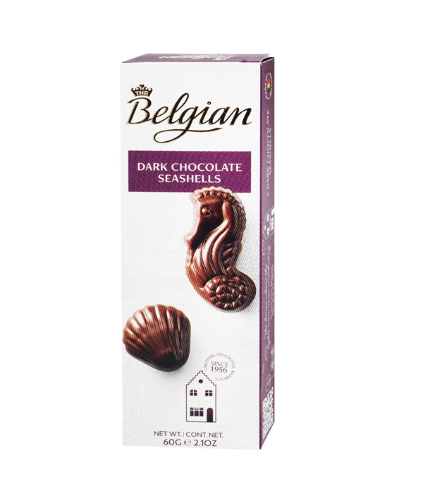 Gourmet Belgian Chocolate Seashells Gift Box
