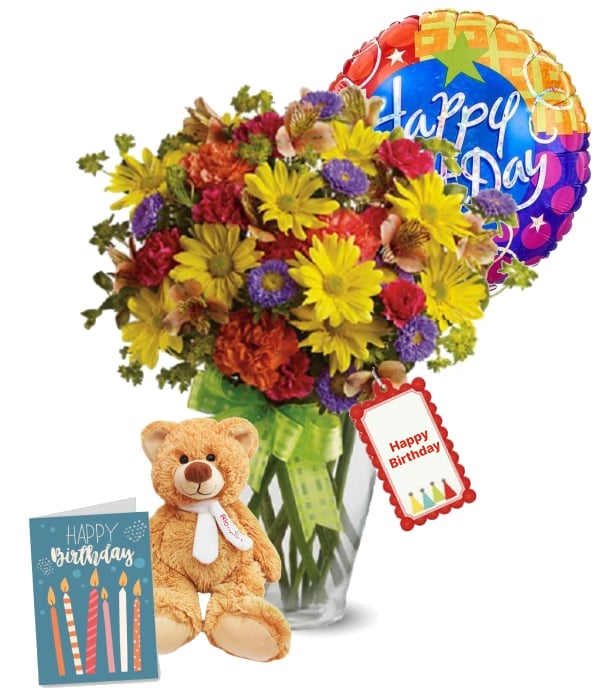 Custom Designed Birthday Bouquet & Gift 2