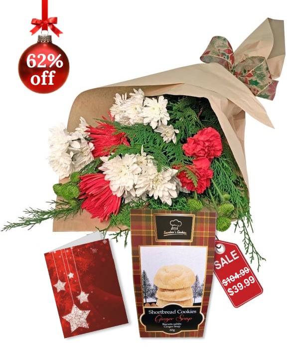 Custom Designed Christmas Bouquet 1