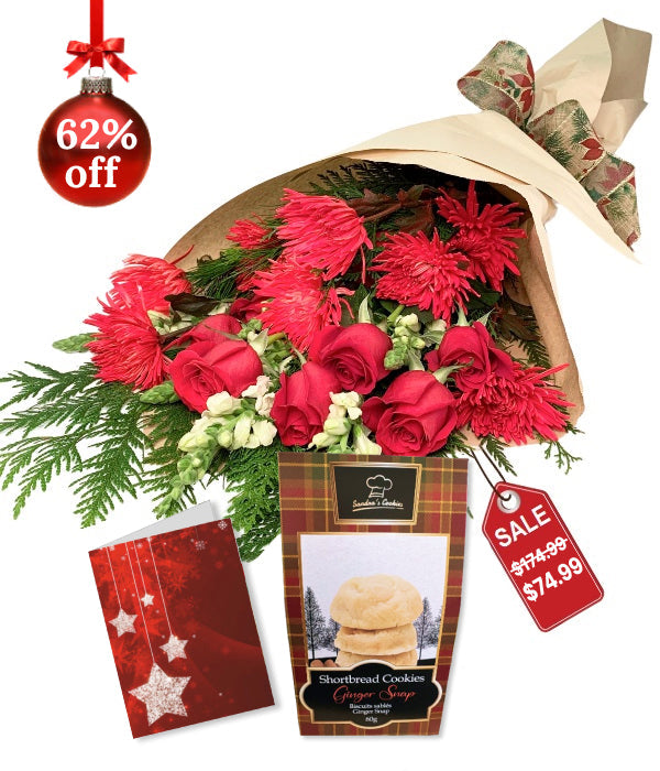 Custom Designed Christmas Bouquet 4