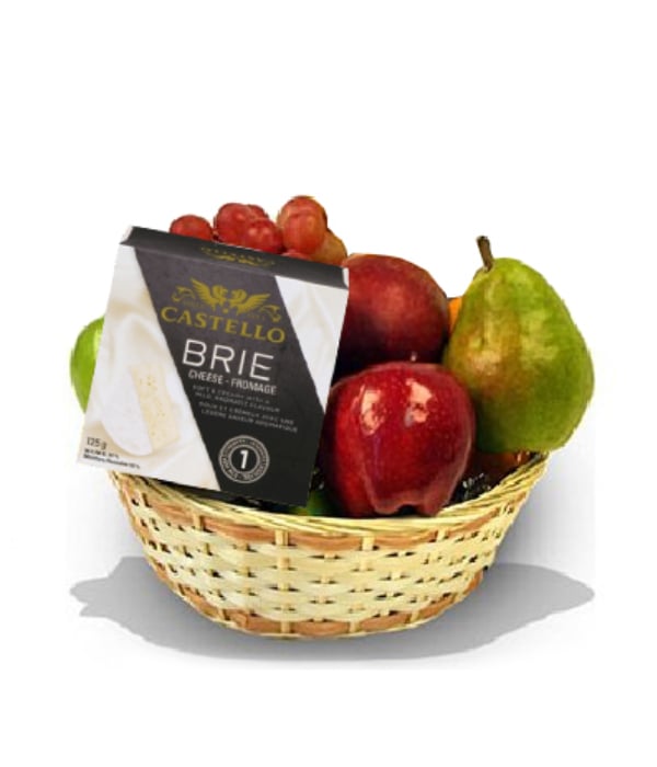 Fruit & Cheese Paired Gift Basket