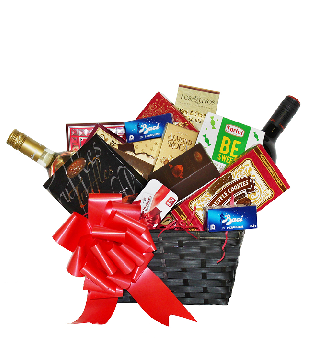 Gourmet Wine and Food Gift Basket for Special Occasions