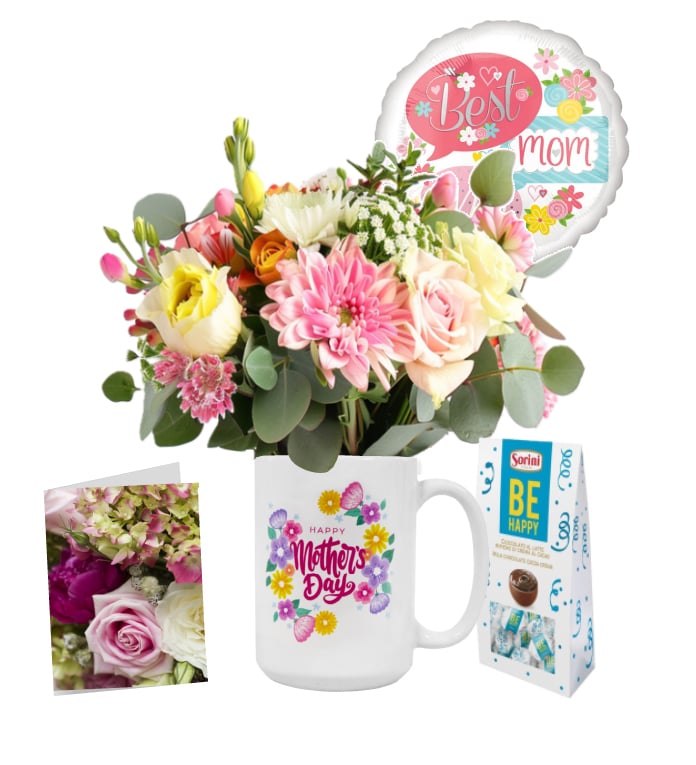 Mug & Flowers For Mom 4