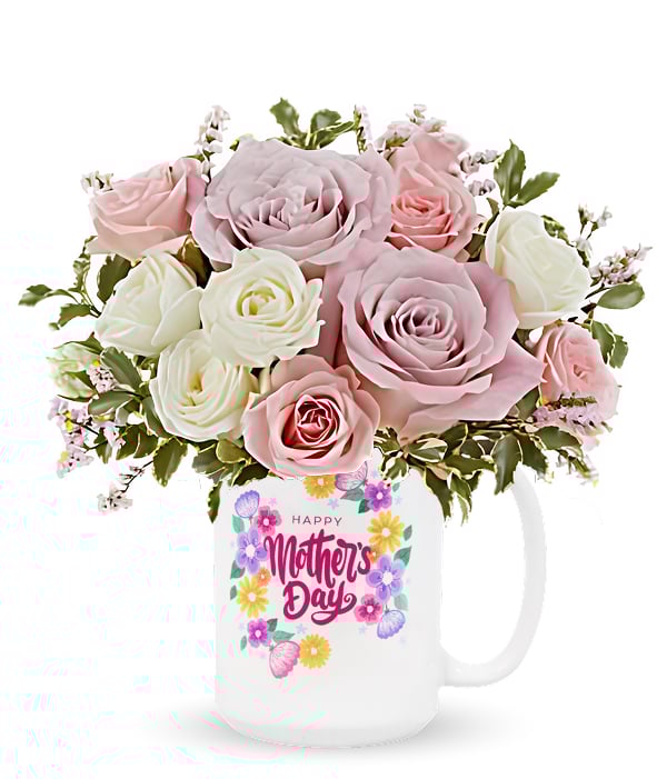 Vibrant Pastel Flower Bouquet