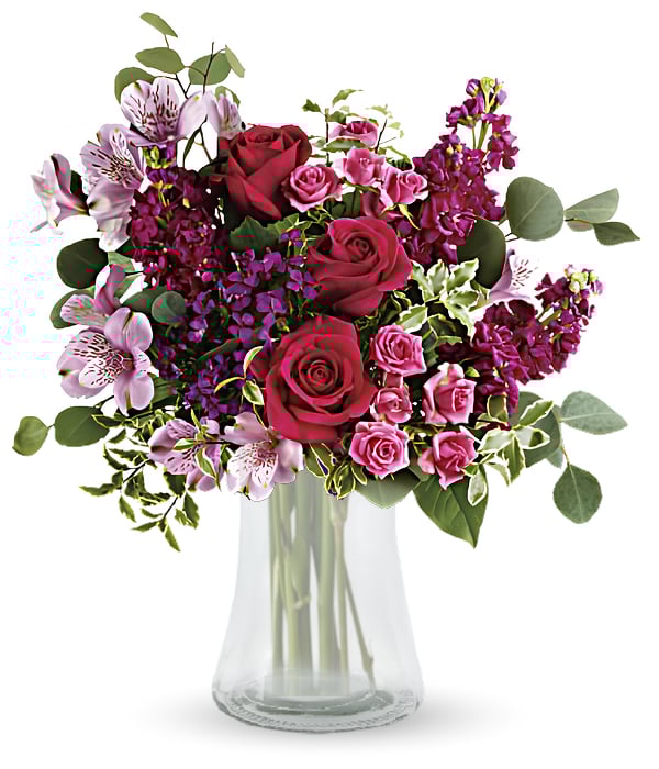 Elegant Pink Posy Flower Bouquet
